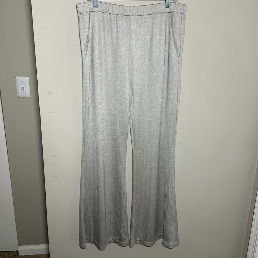 SHAN Canada New gray viscose designer Coleman collection stretchy pants